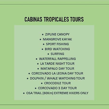 Cabinas Tropicales Пуерот-Хіменес Екстер'єр фото