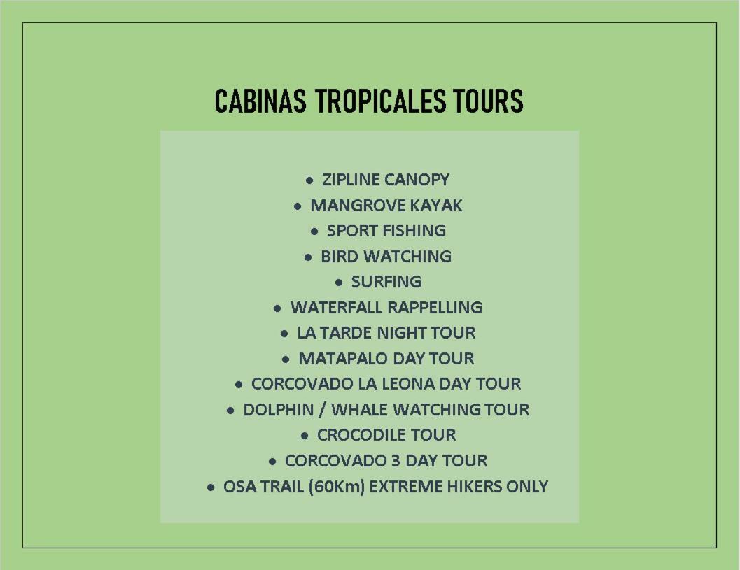 Cabinas Tropicales Пуерот-Хіменес Екстер'єр фото